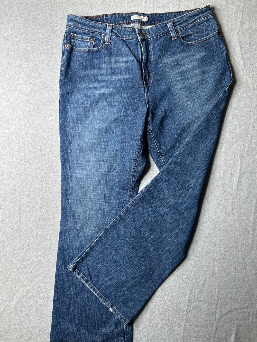 Levi Women’s Blue Denim Jeans - Classic Boot Cut